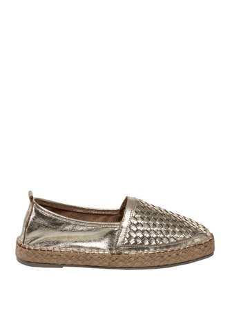 Espadrilles Para Mujer Fioreli Dorado Bosi Bosi