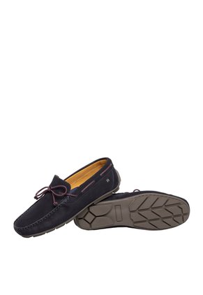 Mocasines Para Hombre Arvin Azul Bosi