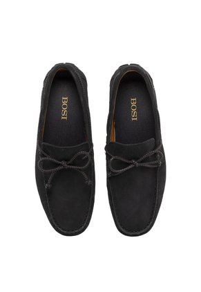 Mocasines Para Hombre Arvin Negro Bosi