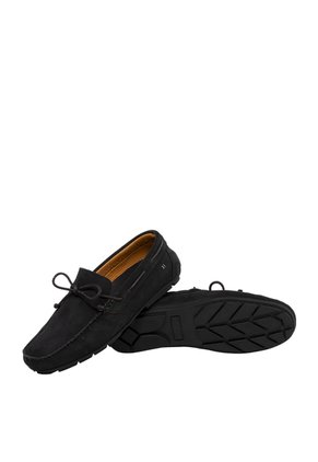 Mocasines Para Hombre Arvin Negro Bosi