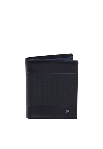 Billetera Para Hombre Aston Azul Bosi Bosi