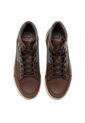 Tenis Tipo Bota Para Hombre Tasso Cafe Bosi de Bosi