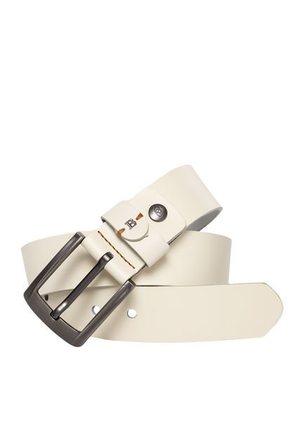 Correa Para Hombre 1157 Blanco Bosi