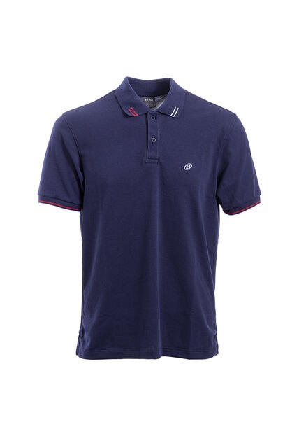Camiseta Polo Para Hombre Roma Azul Bosi