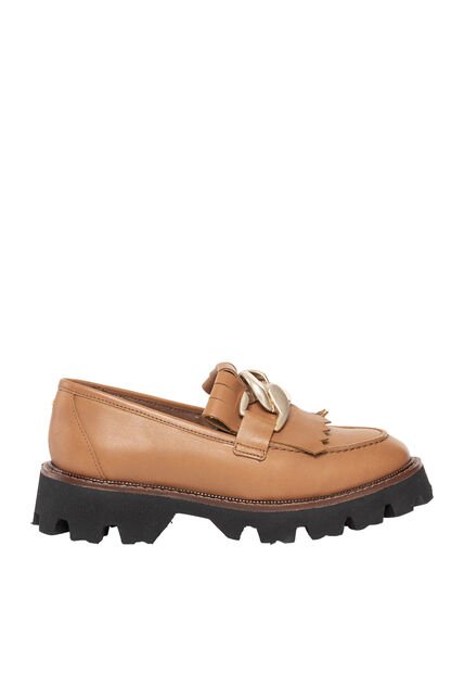 Mocasines Para Mujer Riveta Canela Bosi