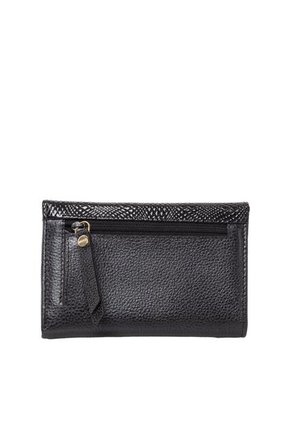 Billetera Para Mujer Italiana Negro Bosi