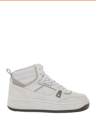 Tenis Tipo Botín Para Mujer Dalian Blanco Bosi Bosi