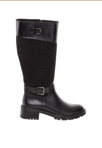 Botas Para Mujer Tunay Negro Bosi Bosi