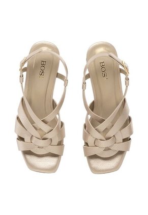 Sandalias Para Mujer Nadal Dorado Bosi