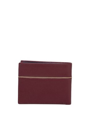 Billetera Para Hombre Silves Rojo Bosi