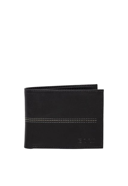 Billetera Para Hombre Larry Negro Bosi
