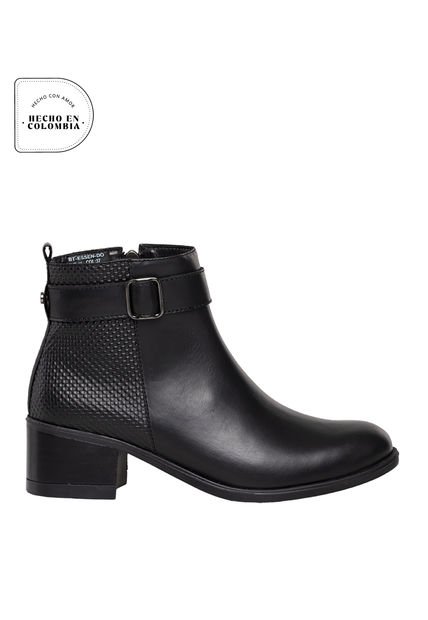 Botín Essen Negro Bosi