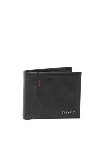 Billetera Para Hombre Jasper Negro Bosi Bosi