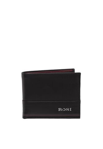 Billetera Para Hombre Sanvito Negro Bosi Bosi