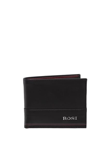 Billetera Para Hombre Sanvito Negro Bosi