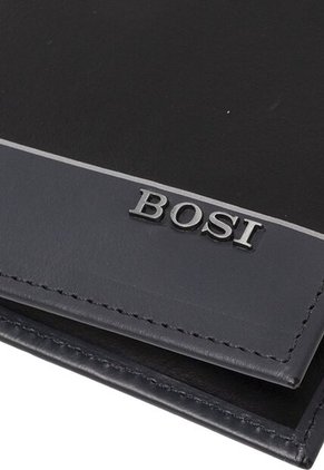 Billetera Para Hombre Palau Negro Bosi
