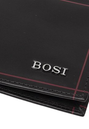 Billetera Para Hombre Beluno Negro Bosi