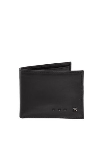 Billetera Para Hombre Rune Negro Bosi Bosi