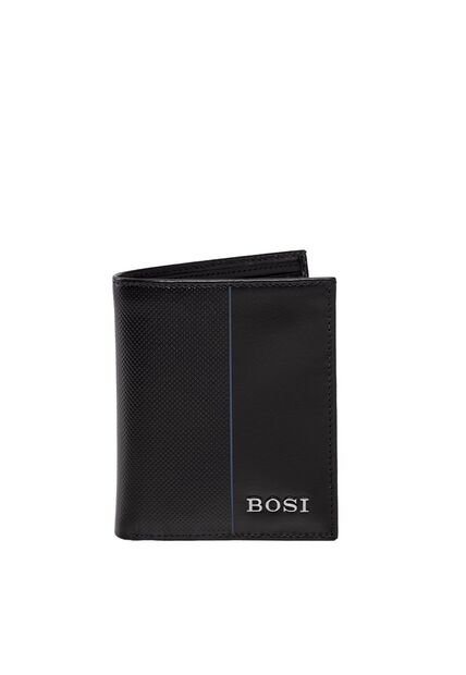 Billetera Para Hombre Tibore Negro Bosi