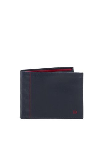 Billetera Para Hombre Corsen Azul Bosi Bosi