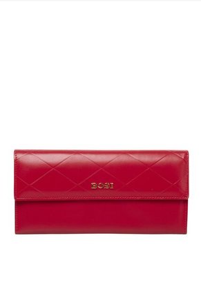 Billetera Para Mujer Merlina Rojo Bosi
