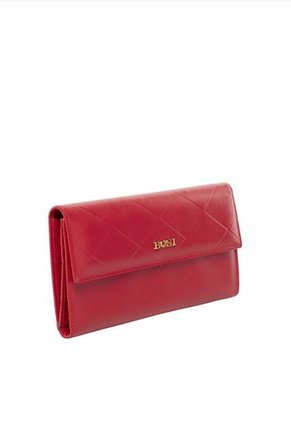 Billetera Para Mujer Merlina Rojo Bosi