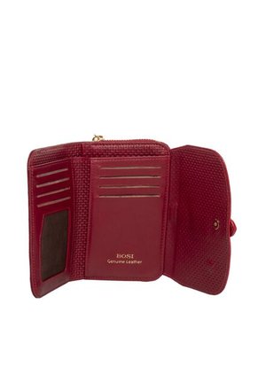 Billetera Para Mujer Castello Rojo Bosi