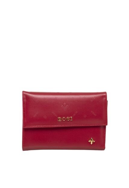 Billetera Para Mujer Melfi Rojo Bosi