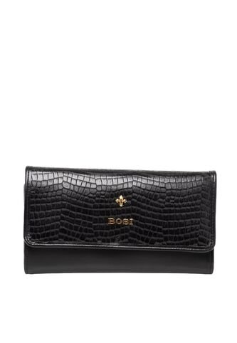 Billetera Para Mujer Male Negro Bosi Bosi
