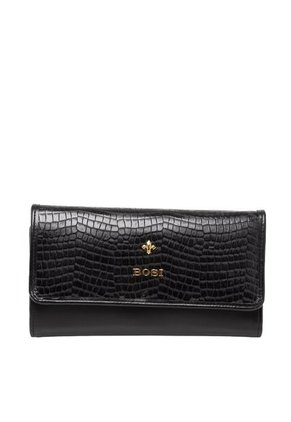 Billetera Para Mujer Male Negro Bosi