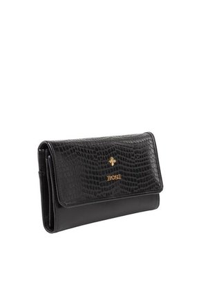 Billetera Para Mujer Male Negro Bosi