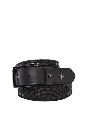 Correa Para Hombre 1219 Negro Bosi Bosi