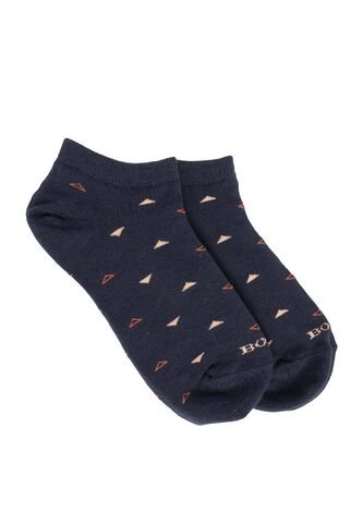 Medias Tipo Baleta Para Mujer Triangulo Azul Bosi Bosi