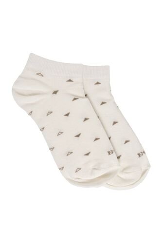 Medias Tipo Baleta Para Mujer Triangulo Beige Bosi Bosi