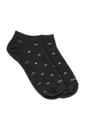 Medias Tipo Baleta Para Mujer Triangulo Negro Bosi