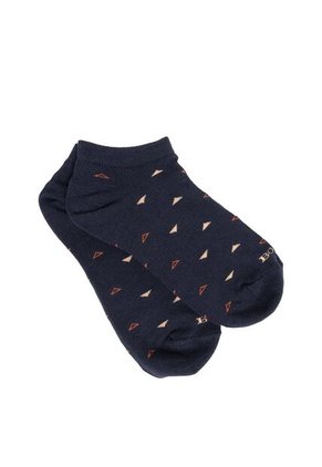 Medias Tipo Baleta Para Mujer Triangulo Azul Bosi