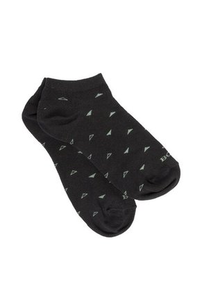 Medias Tipo Baleta Para Mujer Triangulo Negro Bosi