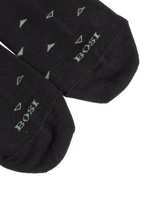 Medias Tipo Baleta Para Mujer Triangulo Negro Bosi