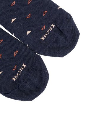 Medias Tipo Baleta Para Mujer Triangulo Azul Bosi