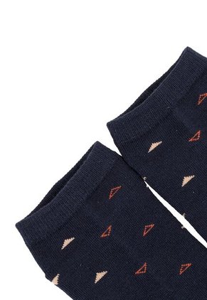 Medias Tipo Baleta Para Mujer Triangulo Azul Bosi