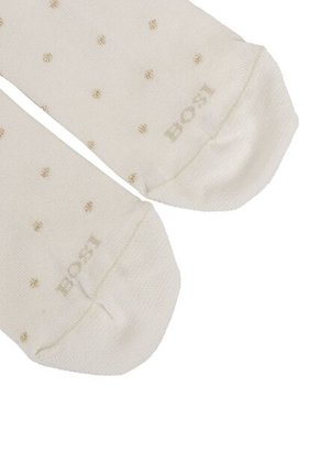 Medias Tipo Baleta Para Mujer Puntos Beige Bosi