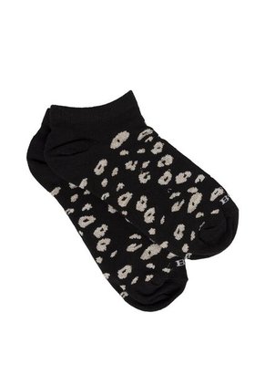 Medias Tipo Baleta Para Mujer Printer Negro Bosi