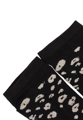 Medias Tipo Baleta Para Mujer Printer Negro Bosi