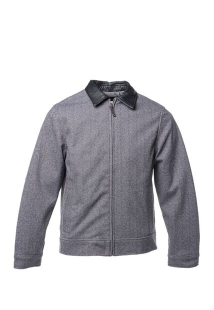Chaqueta Para Hombre Leandro Gris Bosi
