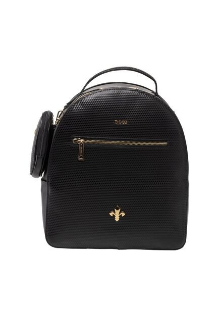 Morral En Cuero Para Mujer Adele Negro Bosi