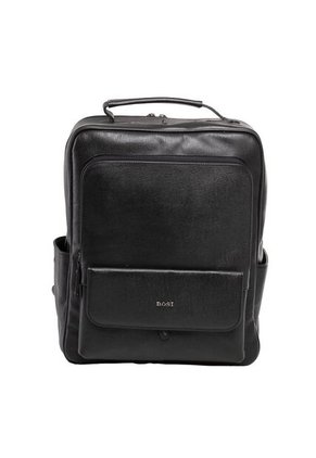 Morral En Cuero Para Hombre Filipo Negro Bosi