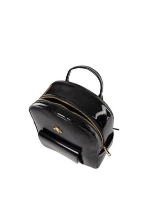 Morral En Cuero Para Mujer Louise Negro Bosi