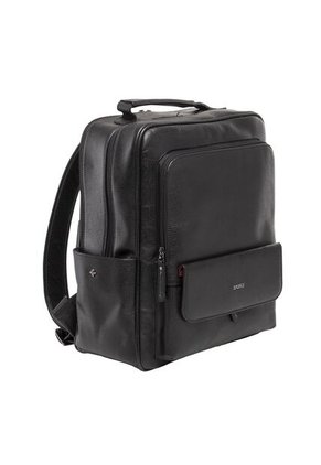Morral En Cuero Para Hombre Filipo Negro Bosi