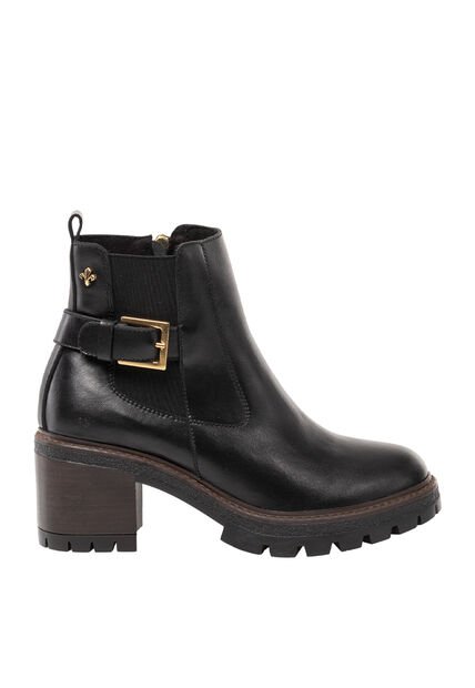 Botines Para Mujer Kristen Negro Bosi