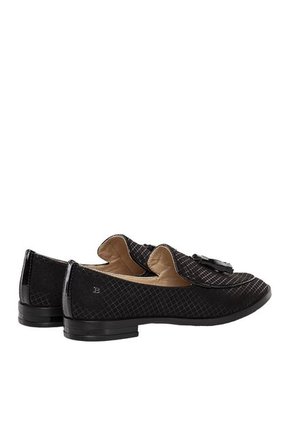 Mocasines Para Mujer Natha Negro Bosi